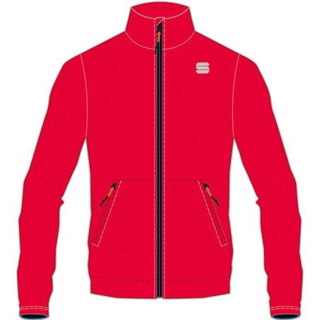 Warme Jacke Sportful Engadin Jacke rot